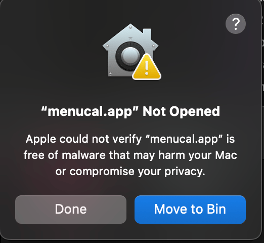 Privacy popup